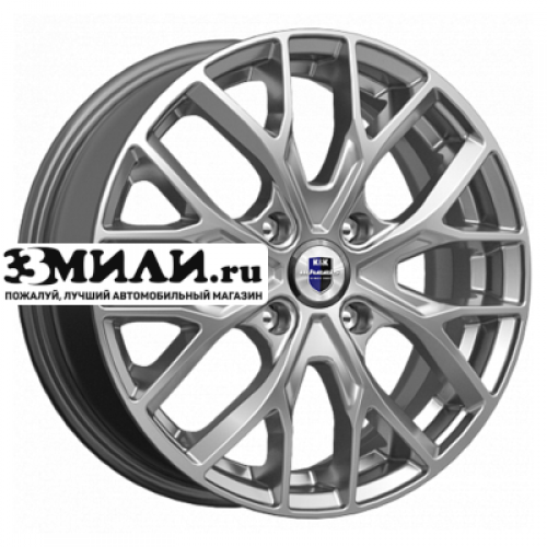 Диск 6x16 4x100 ET41 D60.1 K&K Лилиом-оригинал (КС891) Дарк платинум
