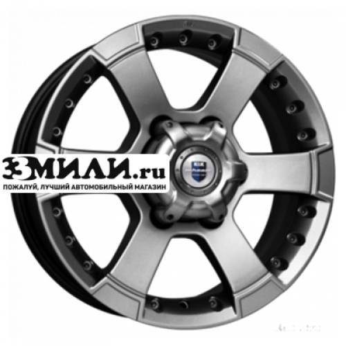 Диск 7x16 6x139.7 ET22 D107.1 K&K M56 (КС593) Дарк платинум