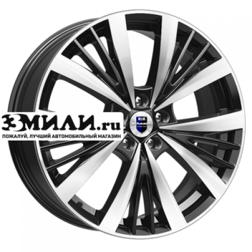 Диск 7.5x19 5x108 ET50 D63.35 K&K Марвел-оригинал (КС881) Алмаз черный