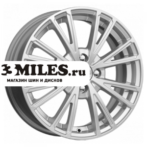 Диск 6x15 4x98 ET35 D58.5 K&K Меандр-оригинал (КС888) Сильвер