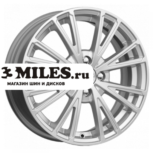 Диск 6x15 4x100 ET35 D67.1 K&K Меандр (КС888) Сильвер