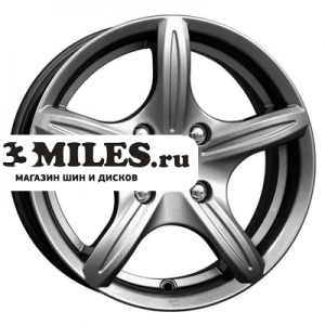 Диск 6x14 4x100 ET25 D67.1 K&K Мирель (КС544) Дарк платинум