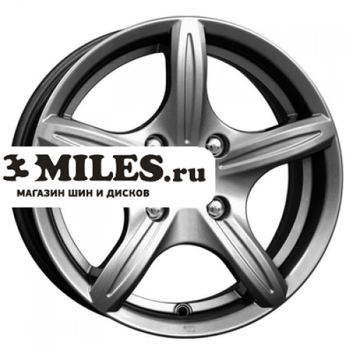Диск 6x14 4x108 ET20 D65.1 K&K Мирель (КС544) Дарк платинум