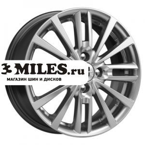 Диск 6x15 4x100 ET46 D54.1 K&K Модена-оригинал (КС747) Сильвер SK