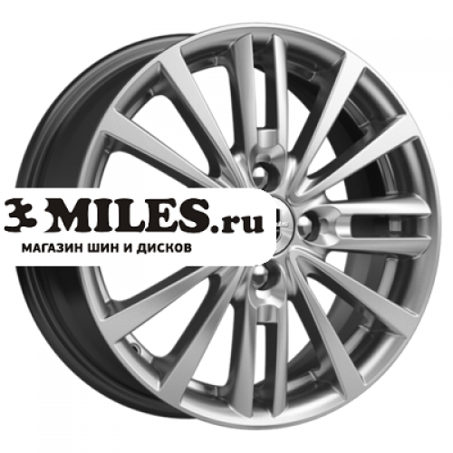 Диск 6x15 4x100 ET48 D54.1 K&K Модена (КС747) Сильвер