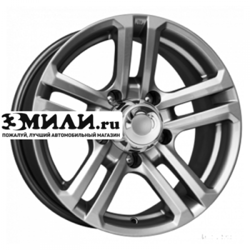 Диск 7x16 5x139.7 ET5 D110.1 K&K Палладика (КС591) Дарк платинум