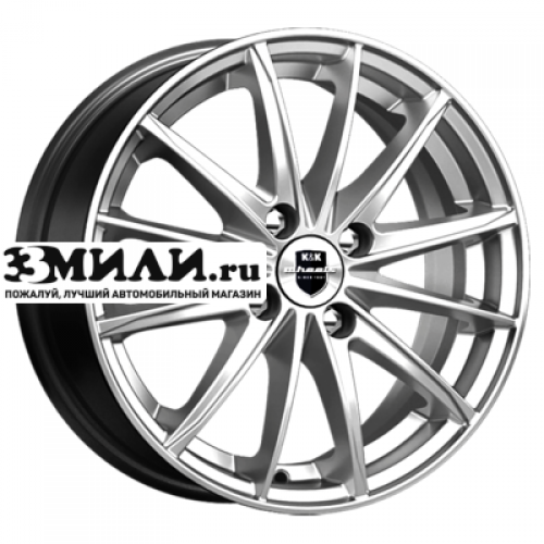 Диск 6x15 4x100 ET40 D67.1 K&K Пойнт Бланк (KC884) Дарк платинум