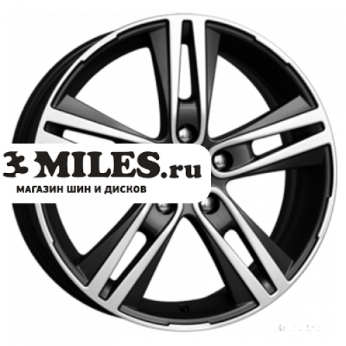 Диск 6.5x17 5x114.3 ET50 D60.1 K&K Прайм-оригинал (КС721) Алмаз черный