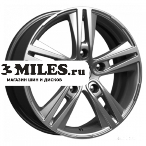 Диск 6.5x17 5x114.3 ET50 D60.1 K&K Прайм (КС721) Дарк платинум