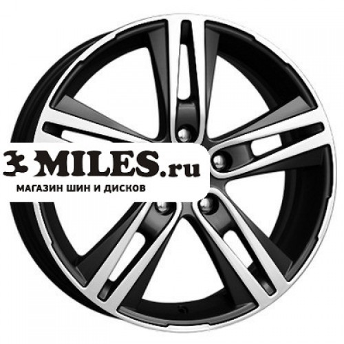 Диск 6.5x17 5x114.3 ET50 D60.1 K&K Прайм (КС721) Алмаз черный