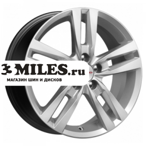 Диск 6.5x16 5x100 ET48 D56.1 K&K Rassvet-оригинал (КС868) Сильвер