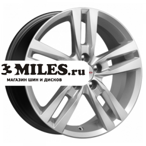 Диск 6.5x16 5x114.3 ET50 D66.1 K&K Rassvet (КС865) Сильвер SK