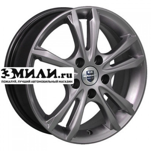 Диск 6x16 5x100 ET40 D67.1 K&K Samara (КС866) Дарк платинум