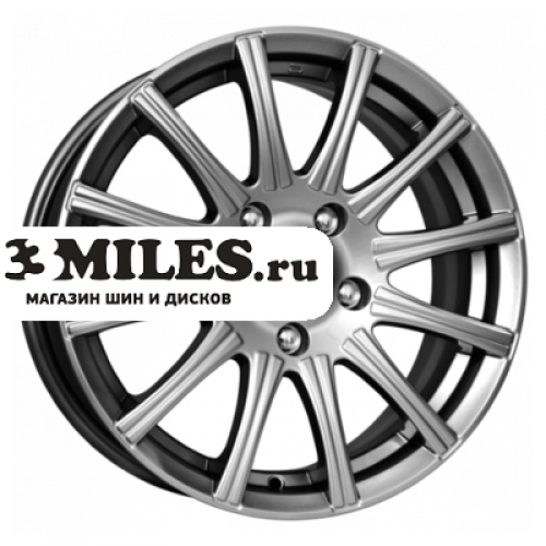 Диск 6x15 5x114.3 ET45 D67.1 K&K Сиеста (КС474) Дарк платинум