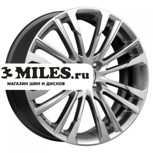 Диск 6.5x17 4x100 ET40 D67.1 K&K Сильверстоун (КС770) Сильвер