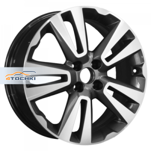 Диск 6.5x17 4x100 ET43 D60.15 K&K Старкад (Vesta) (КС748) Антрацит-алмаз