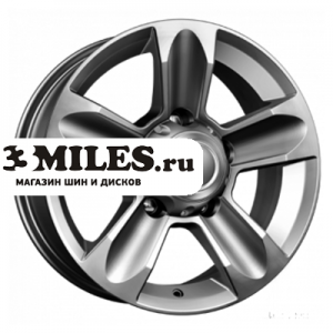 Диск 7x16 5x139.7 ET35 D108.5 K&K Тор (КС694) Дарк платинум