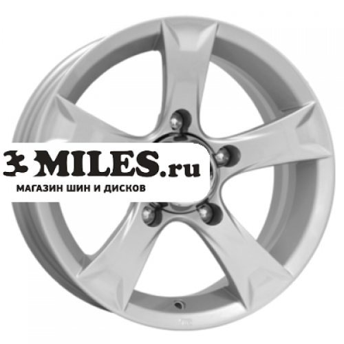 Диск 6.5x15 5x139.7 ET5 D110.1 K&K Триал (КС621) Сильвер