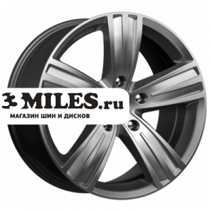 Диск 7x16 5x108 ET50 D63.35 K&K да Винчи-оригинал (КС528) Дарк платинум