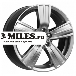 Диск 7x16 5x108 ET50 D63.35 K&K да Винчи (КС528) Дарк платинум