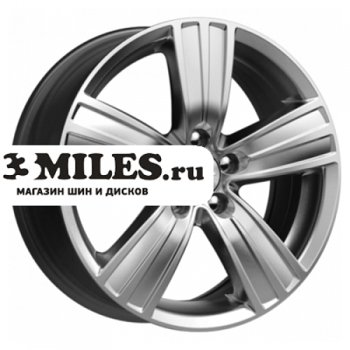 Диск 7x16 5x120 ET43 D65.1 K&K да Винчи (КС528) Дарк платинум