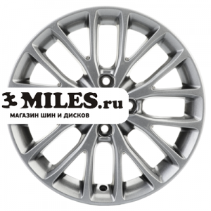 Диск 6x15 4x100 ET37 D60.1 Khomen Wheels KHW1506 (Xray) G-Silver