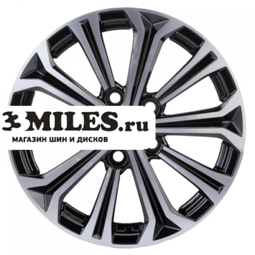 Диск 6.5x16 5x114.3 ET45 D64.1 Khomen Wheels KHW1610 (Civic) Black-FP