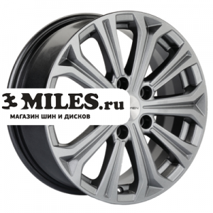 Диск 6.5x16 5x114.3 ET45 D64.1 Khomen Wheels KHW1610 (Civic) G-Silver
