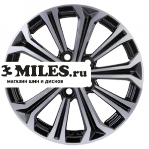 Диск 6.5x16 5x114.3 ET47 D66.1 Khomen Wheels KHW1610 (Fluence) Black-FP