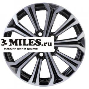 Диск 6.5x16 5x108 ET50 D63.3 Khomen Wheels KHW1610 (Focus) Black-FP