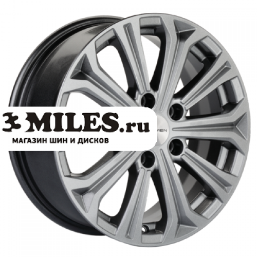Диск 6.5x16 5x108 ET50 D63.3 Khomen Wheels KHW1610 (Focus) G-Silver