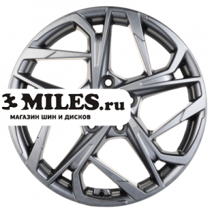 Диск 7x17 5x114.3 ET48 D67.1 Khomen Wheels KHW1716 (Sonata) Gray