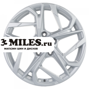 Диск 7x17 5x108 ET50 D63.3 Khomen Wheels KHW1716 (Kuga/Focus) F-Silver