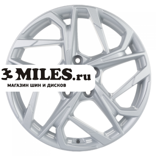 Диск 7x17 5x108 ET50 D63.3 Khomen Wheels KHW1716 (Kuga/Focus) F-Silver