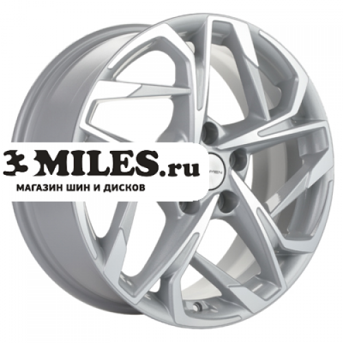 Диск 7x17 5x108 ET50 D63.3 Khomen Wheels KHW1716 (Kuga/Focus) F-Silver-FP