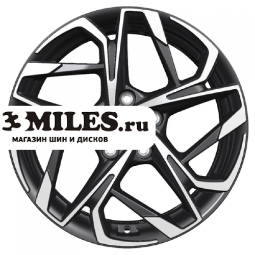 Диск 7x17 5x114.3 ET40 D66.1 Khomen Wheels KHW1716 (Qashqai) Black-FP