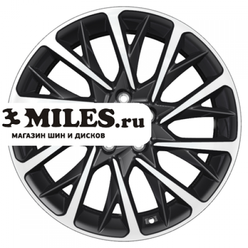 Диск 7.5x18 5x114.3 ET45 D60.1 Khomen Wheels KHW1804 (Camry) Black-FP
