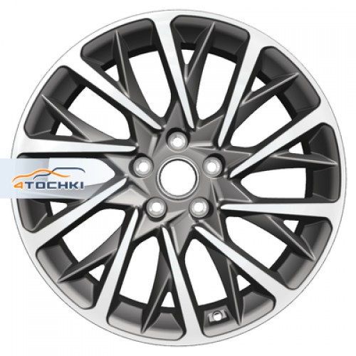Диск 7.5x18 5x108 ET52.5 D63.3 Khomen Wheels KHW1804 (Kuga) Gray-FP