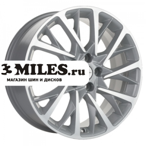 Диск 7.5x18 5x108 ET50 D63.3 Khomen Wheels KHW1804 (XC40/XC60) F-Silver-FP