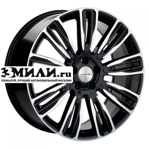 Диск 8.5x20 5x108 ET45 D63.4 Khomen Wheels KHW2004 (Velar) Black-FP