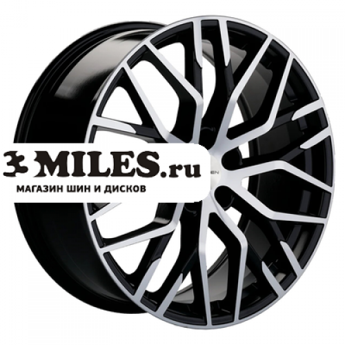 Диск 8.5x20 5x112 ET20 D66.5 Khomen Wheels KHW2005 (Q8) Black-FP