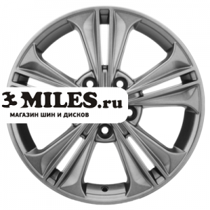 Диск 6x16 5x114.3 ET43 D67.1 Khomen Wheels KHW1603 (Creta/Seltos) Gray