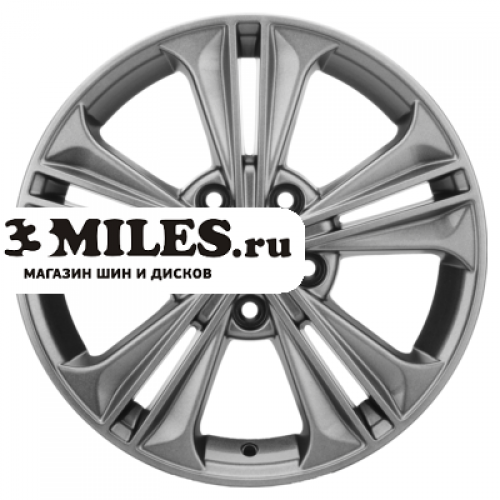 Диск 6x16 5x114.3 ET43 D67.1 Khomen Wheels KHW1603 (Creta/Seltos) Gray