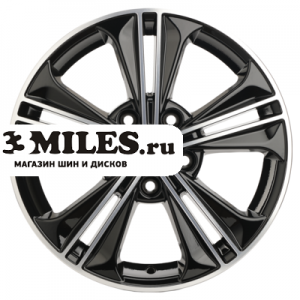 Диск 6x16 5x114.3 ET45 D60.1 Khomen Wheels KHW1603 (Corolla) F-Silver