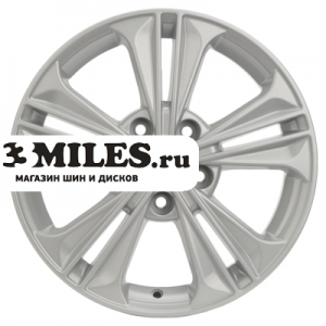 Диск 6x16 5x112 ET48 D57.1 Khomen Wheels KHW1603 (Octavia) F-Silver