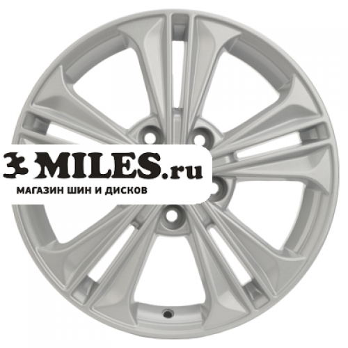 Диск 6x16 5x112 ET48 D57.1 Khomen Wheels KHW1603 (Octavia) F-Silver