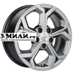 Диск 6.5x16 5x114.3 ET50 D67.1 Khomen Wheels KHW1606 (Ceed/Elantra) G-Silver