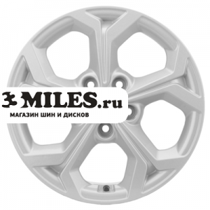 Диск 6.5x16 5x114.3 ET45 D60.1 Khomen Wheels KHW1606 (Corolla) F-Silver