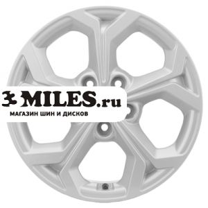 Диск 6.5x16 5x108 ET50 D63.3 Khomen Wheels KHW1606 (Focus) F-Silver