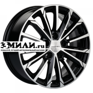 Диск 6.5x16 5x114.3 ET44 D67.1 Khomen Wheels KHW1611 (Seltos/Soul) Black-FP